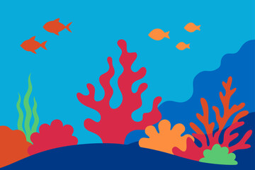 vector illustration of an abstract background with fire