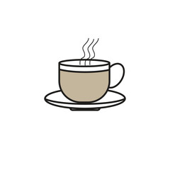 cup of coffee with heart