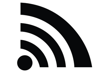 rss feed vector icon