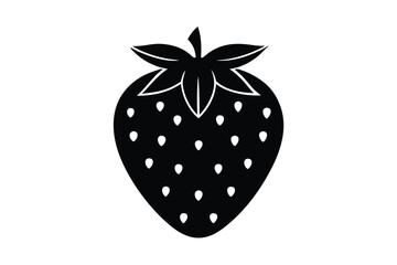 strawberry vector icon