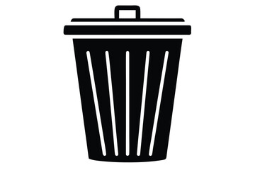 trash vector icon