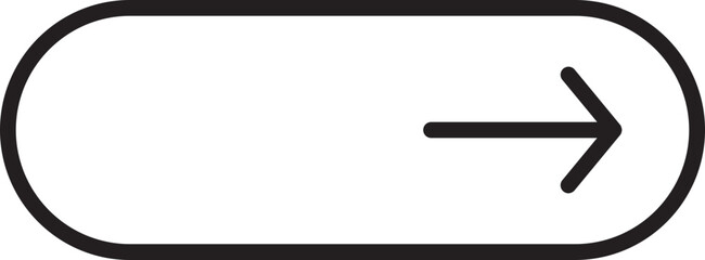 Next Page Rounded Button Arrow Outline