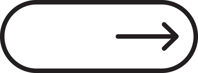 Next Page Rounded Button Arrow Outline
