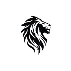 Luxury lion king logo design