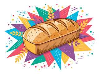 Dynamic Bold Bread Loaf Dynamic Premium Digital Asset