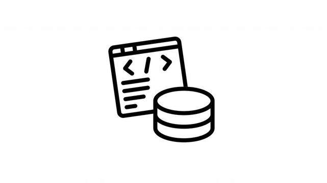 database animated icon