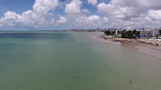 Beach in Jo&atilde;o Pessoa, Bessa, Jardim Oceania (Praia em Jo&atilde;o Pessoa, Paraiba)