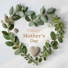 Creative layout made with colorful flowers and Easter eggs. Minimal nature background