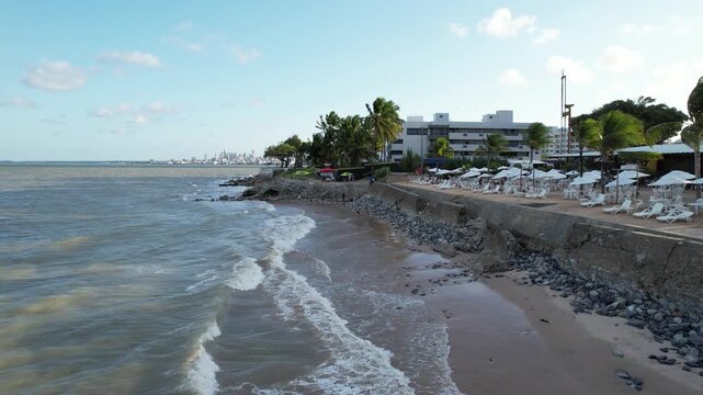 Beach in Jo&atilde;o Pessoa, Bessa, Jardim Oceania (Praia em Jo&atilde;o Pessoa, Paraiba)