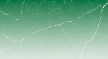 Abstract emerald green marble background with flowing fractured texture