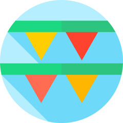 Garlands Holiday Icon