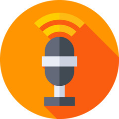 Vocal Microphone Icon