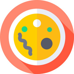 Fototapeta premium Petri Dish Icon