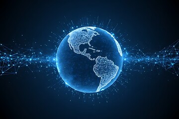 planet earth in space