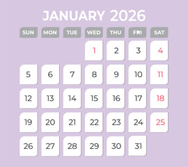 monthly calendar design