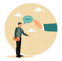 The manager expressed disagreement with the employee's opinion.