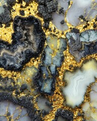 Elegant natural agate mineral stone with vibrant colors intricate patterns polished surface artistic design and luxurious aesthetic for jewelry and decor
