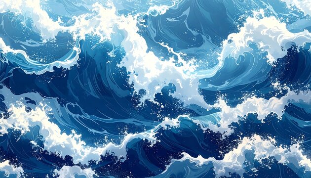 Abstract ocean waves (1)