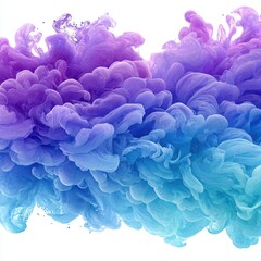 Obraz premium Abstract Swirling Paint Colors in Water