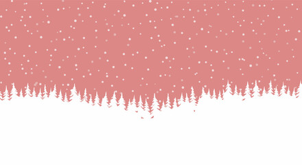 Winter background with copy space, a festive design with snowflakes, perfect for holiday greetings and winter themes