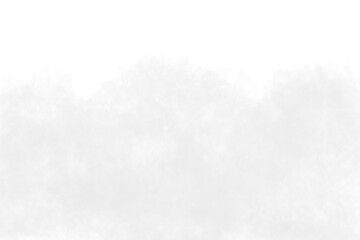 Light gray watercolor background texture isolated on transparent background