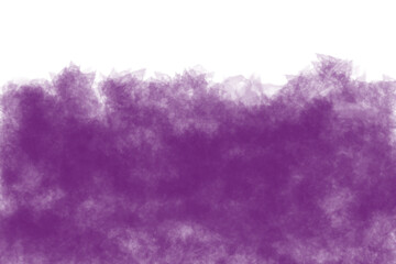 Fototapeta premium Purple watercolor background texture isolated on transparent background