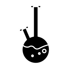flask glyph icon