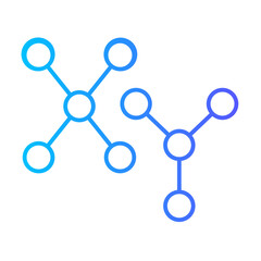 Chromosome gradient icon