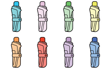 複数　傘　カラー　セット　日傘