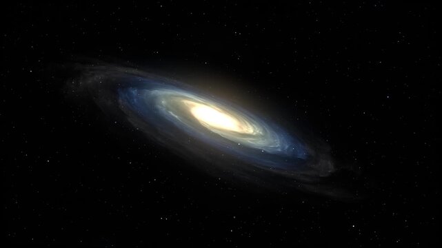 galaxy and Endless star-filled cosmos with countless twinkling lights across deep space. Ideal for sci-fi art, night sky backdrops, or celestial design projects.3d Render