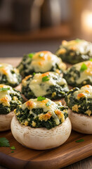 baked potatoes with herbs