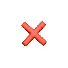 Obraz premium A glowing red 