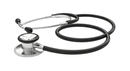 Professional stethoscope ready for medical examination, symbolizing health, wellness, and trusted healthcare solutions for modern medicine and patient care