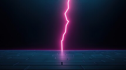 Digital Lightning Strike A stylized digital lightning bolt piercing through a financial chart, symbolizing rapid market changes, high frequency trading, and financial innovation.