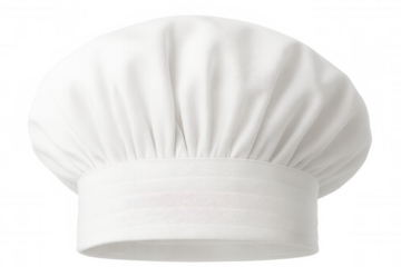 White chef hat for culinary professionals, a symbol of expertise, tradition, and kitchen service