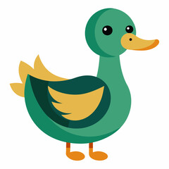 Illustration des canards sur l’eau