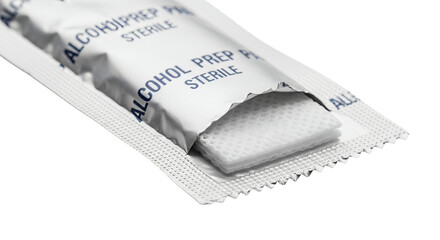 Alcohol Prep Pad Medical Sterile Transparent