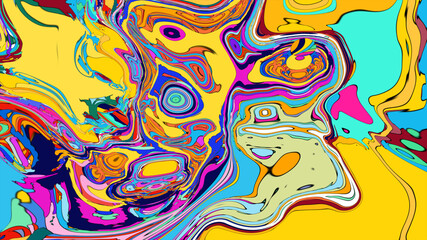 seamless pattern with tribal animals