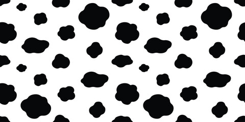 dog dalmatian skin pattern seamless camouflage cloud smoke scarf vector cartoon doodle gift wrapping paper tile background repeat wallpaper illustration textured design