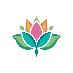 Lotus flower logo