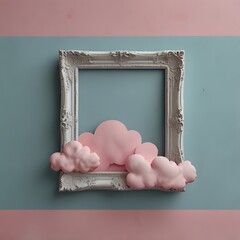 hand holding a blank blackboard