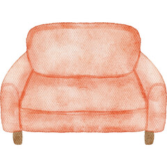 Watercolor boho room decoration clip art dengan gaya estetik modern. Cocok untuk desain interior, wall art, poster, printable, scrapbooking, dan dekorasi digital.