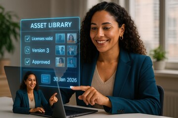 Virtual collaboration tools empowering professionals office setting digital interaction contemporary environment engaging viewpoint future of work