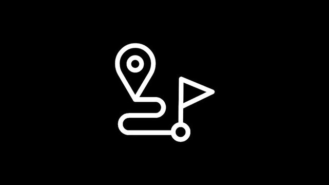 Route to Destination Icon