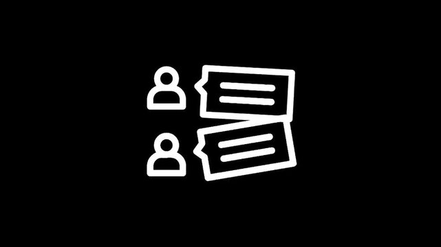 Communication and dialogue concept