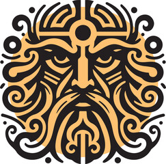 Face of the Tribal God