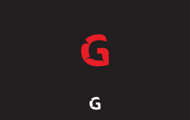 Modern letter G logo design for creative brand identity and marketing campaigns
