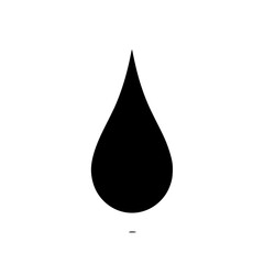 Vector art of simple water drop, showcasing its fluid form and reflective surface, capturing the essence of purity and natural element in a minimalist design