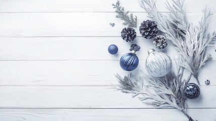 memorable. Celebration concept with blue decorative elements on a white wooden background. tutorial guides, club newsletters, designed for sports & leisure club marketing, used by product marketers.