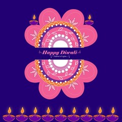 Diwali Festival Celebration Poster